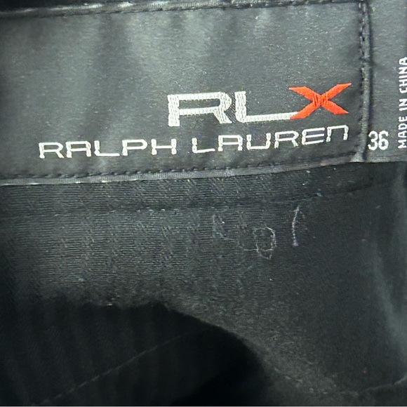 RLX Polo Ralph Lauren Navy Blue Golf Shorts Mens Size 36 x 9.5 Inseam - Picture 3 of 14